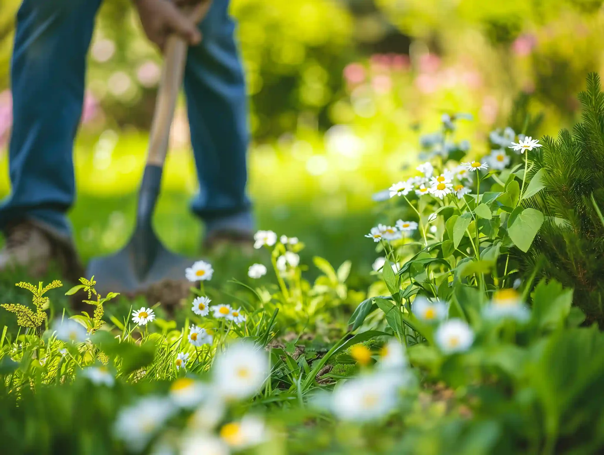 Frühjahrsputz im Garten
