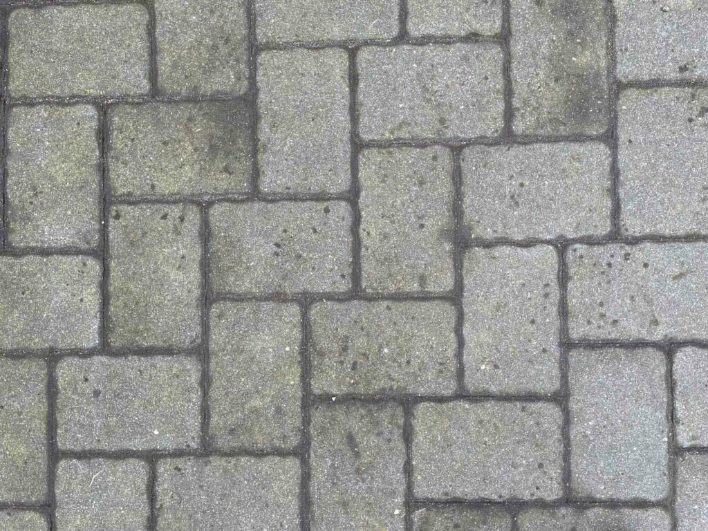 Ergebnis nach dem Fugenkratzen