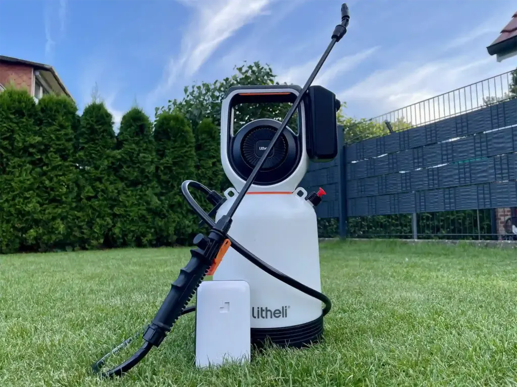Wow! Das praktische Gesamtpaket: der neue Litheli Akku Drucksprüher