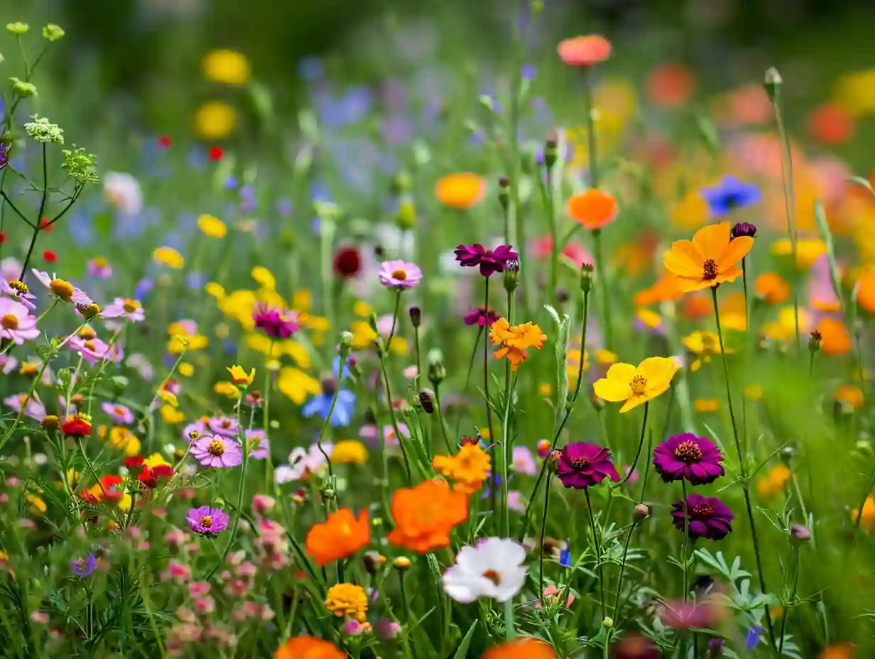 Trockenwiese - Bunte Blumenvielfalt Trockenwiese - Bunte Blumenvielfalt
