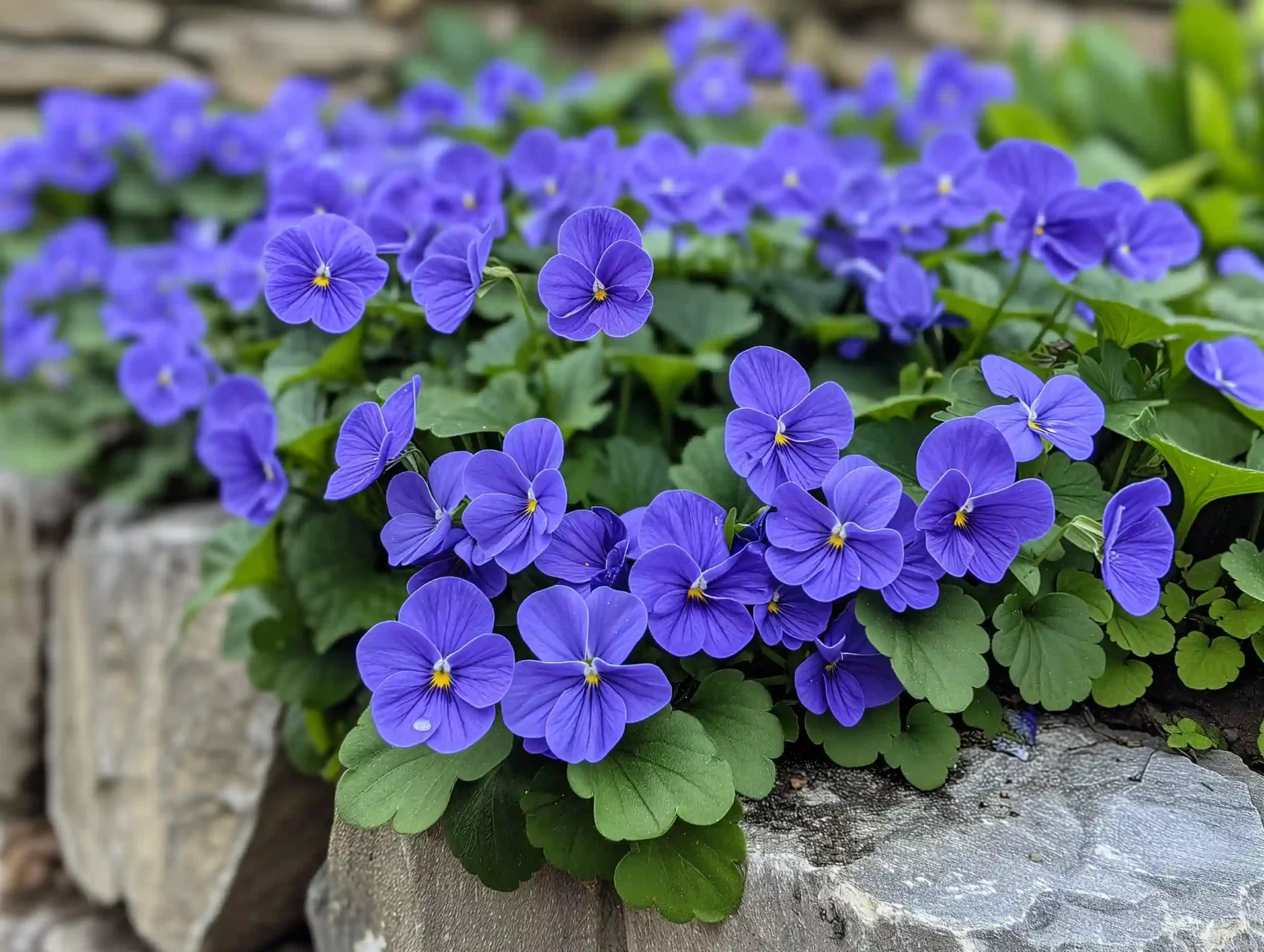 Blaue Veilchen Blaue Veilchen